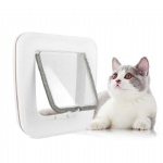 Pet Screen Door Cat Flap Door